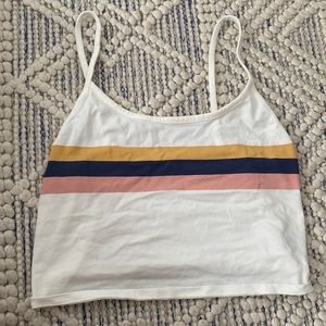 American Eagle Striped Tank Top
